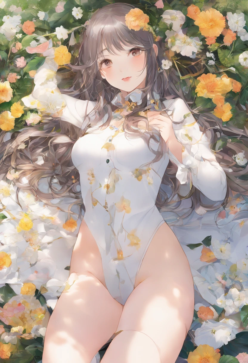 NSFW、Lying on your back on a flower garden、13years、Spread legs、Dripping love juice、,((((Open the vaginal opening with both hands、deeper look)))),(Best Quality) ,(masutepiece),(超A high resolution),(photographrealistic:1.4), (Raw photo),(8K),(1 Japan young girl),((Photos of very young girls, 12year old)), (fullnude), (fullnude), Semi-long hair、A detailed eye、detailed lips、Detailed pubic area、very very kawaii,girl with、 fullnude、fullnude、Open your thighs wide、Posture with the crotch sticking out、sleep on one's back、Sleep on your back with your thighs wide open、Exposed、I want you to see deep into the pubic area、Poke deep、Put inside、I want you to see it from below、Lori、hairlessness、Moriman