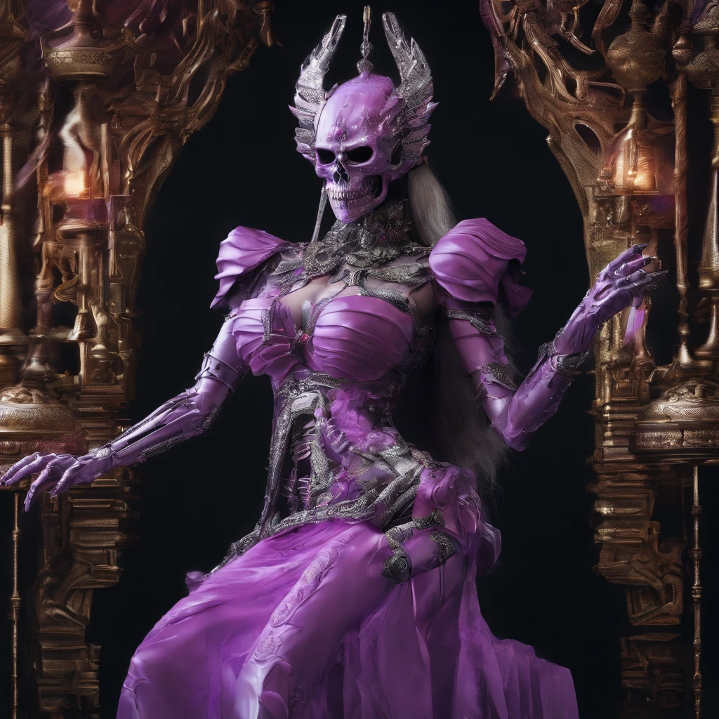 Castlevania Shadowlord Blonde Very detailed Ultra-realistic face Ultra-detailed motion shots Masterpiece Wide angle environment Movie scene Movie scene Lord Dracula leads an army to arm demons in battle Surreal War,Bright purple gold flowing short hair 32K(tmasterpiece,k hd,hyper HD,32K)boxing gloves,Silver Skull Abandoned Area of the Pond,Indigo Skull King ,Hold the steering wheel in your hand (The skeleton is realistic:1.4),,Silver skull flower ornaments,Petals flutter,Colored ball head,Hold your head high,Be proud,The nostrils look at people, A high resolution, the detail, RAW photogr, Sharp Re, Nikon D850 Film Stock Photo by Jefferies Lee 4 Kodak Portra 400 Camera F1.6 shots, Rich colors, ultra-realistic vivid textures, Dramatic lighting, Unreal Engine Art Station Trend, cinestir 800,Hold your head high,Be proud,The nostrils look at people,Tsundere,Petals flutter,Petals flutter,Sprinkle with gold dust,Fluttering,Impeccable,( reasonable design, Clear lines, High sharpness,Best quality, Very detailed skeleton, The skeleton of a masterpiece, offcial art, movie light effect, Boxer 32K(tmasterpiece,k hd,hyper HD,32K)short detailed hair,Martian ,Red Flame Maiden ,Copper protector (realisticlying:1.4),Python pattern robe,Purple-pink tiara,Snowflakes fluttering,The background is pure,Hold your head high,Be proud,The nostrils look at people, A high resolution, the detail, RAW photogr, Sharp Re, Nikon D850 Film Stock Photo by Jefferies Lee 4 Kodak Portra 400 Camera F1.6 shots, Rich colors, ultra-realistic vivid textures, Dramatic lighting, Unreal Engine Art Station Trend, cinestir 800,Wear boxing gloves
