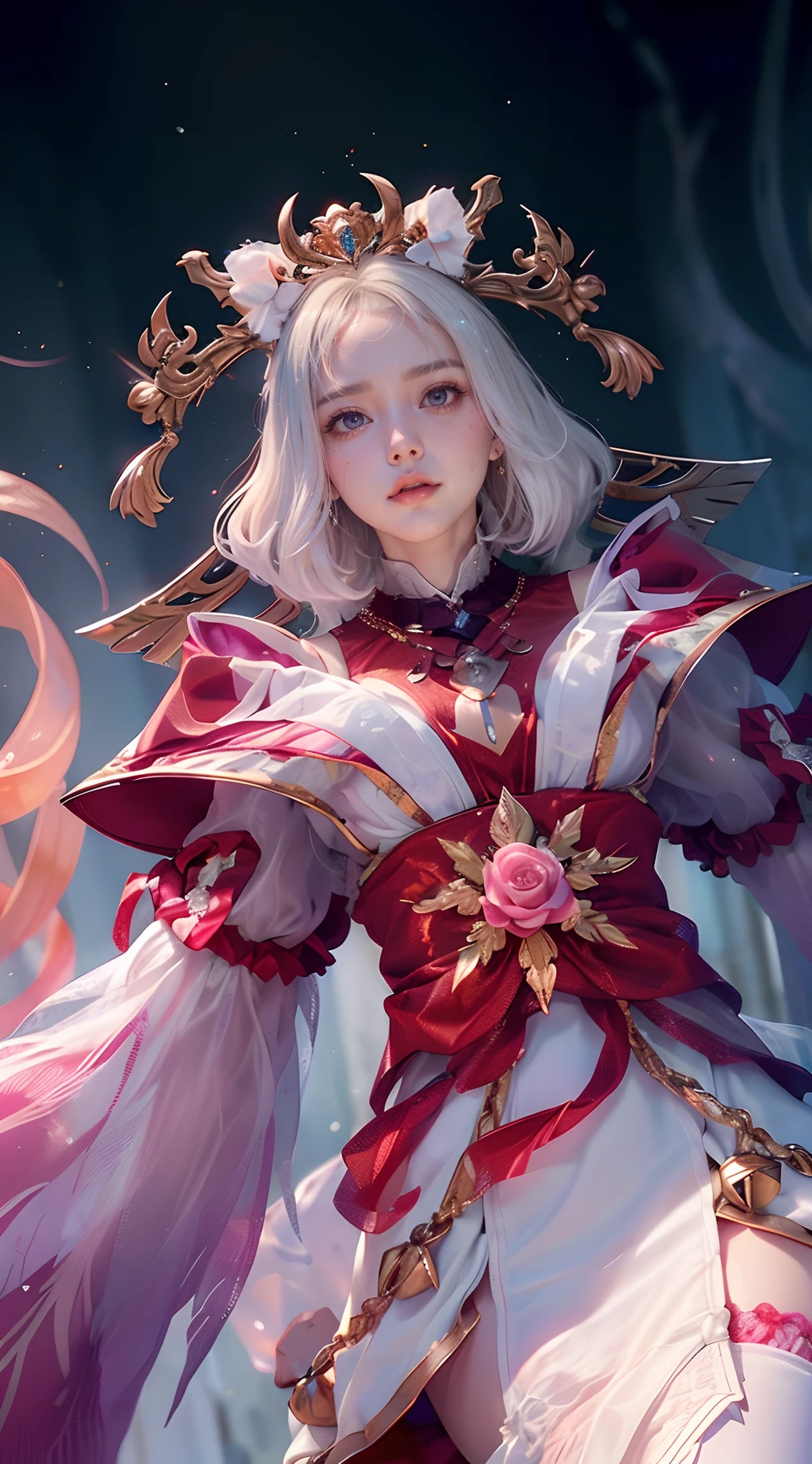 (Masutepiece: 1.3), (maximum resolution: 1.2), (Ultra HDTV: 1.2), cinematic lighting, 8K resolution, Eye and skin detail, detailed facial features, , ( Sharp focus: 1.2), (Face focus: 1.2) , Perfect style, Beautiful, sharp face, Anatomically accurate, Highly detailed skin and face structure, Eye detail, Double eyelids, Thin eyebrows, Glitter eyeliner: 1 Natural cheeks, Glossy skin, White skin: 1.2, (Lip gloss: 1.4), 、 (Shy look: 1.2), Skin and face texture detail, Detailed eyes, Double eyelids, Natural cheeks, , Glossy lips: 1.4, Protruding cleavage、(Large sperm count in breast: 1.4) (Large sperm count in thighs: 1.2) 、 blushing、shy、impatience、frustration、fear of embarrassing glaresknees open、open legs、masturbation behavior、chest stroking、white lingerie、black bra、shiny small flower necklaces and ears Socks Long、Sweating Thighs、Transparent Underwear、 20 years old, Neat and Clean Woman、Red Hair、Colored Hair、Short Hair, Big Tits, Upturned, Floor Sitting, Bedroom、(Complete Maid Outfits) perfect: 1.5)、short white hair