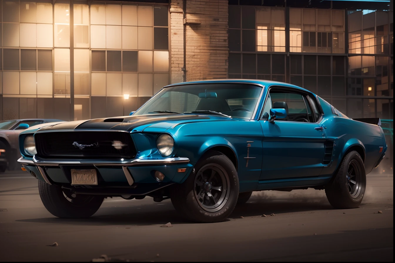 (kuvshinov:1), (samdoesart:1.1), (dreamlikeart:1), (nvinkpunk:1.4), (from_side:1.0), (wide angel view:1.2), 1968 Ford Mustang in cyberpunk city, concept art, multi-colored ribbons, old paper texture, highly detailed, (large viewport showing a detailed planet:1.1), (very detailed sky:1.2), (highly detailed background:1.3), highly detailed, concept art, beautiful intricate filegrid facepaint, intricate, elegant