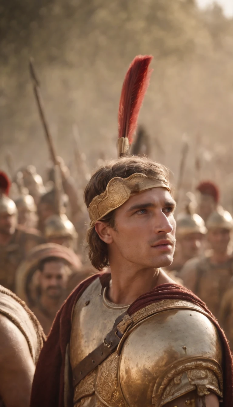 alexander the great with his warriors