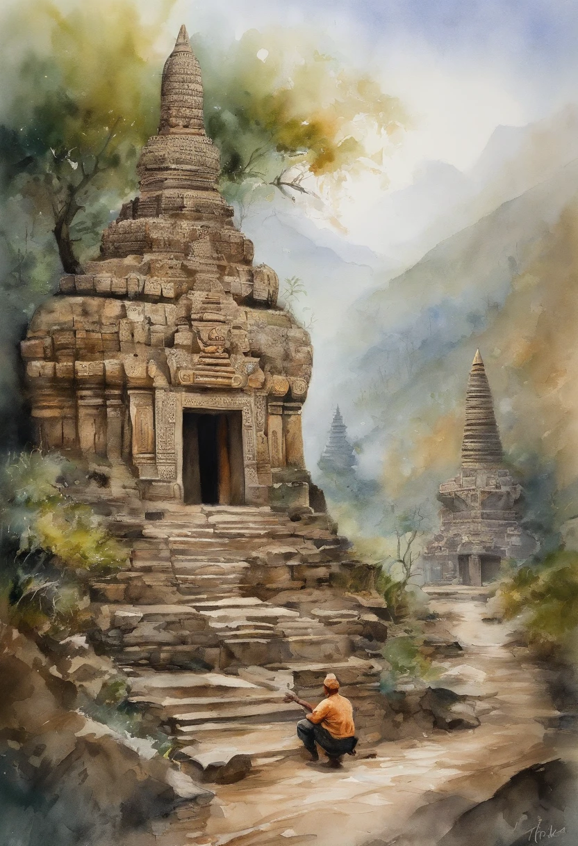 (The upper body of a giant tall Buddha statue in the distance:1.5,),(race
Bopunk city background:1.2),(真实感:1.4),(best qualtiy:1.0),(Super high ratings:1.0),8K, RAW photos,(tmasterpiece:0.2),ultra - detailed,(Pilgrims on the road:0.8)