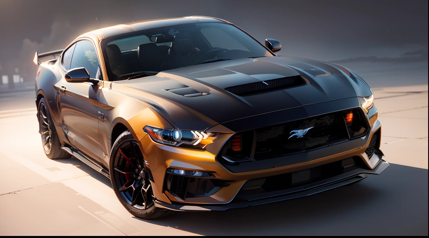 (kuvshinov:1), (samdoesart:1.1), (dreamlikeart:1), (nvinkpunk:1.4), (from_side:1.0), (wide angel view:1.2), 2024 Ford Mustang in cyberpunk city, concept art, multi-colored ribbons, old paper texture, highly detailed, (large viewport showing a detailed planet:1.1), (very detailed sky:1.2), (highly detailed background:1.3), highly detailed, concept art, beautiful intricate filegrid facepaint, intricate, elegant