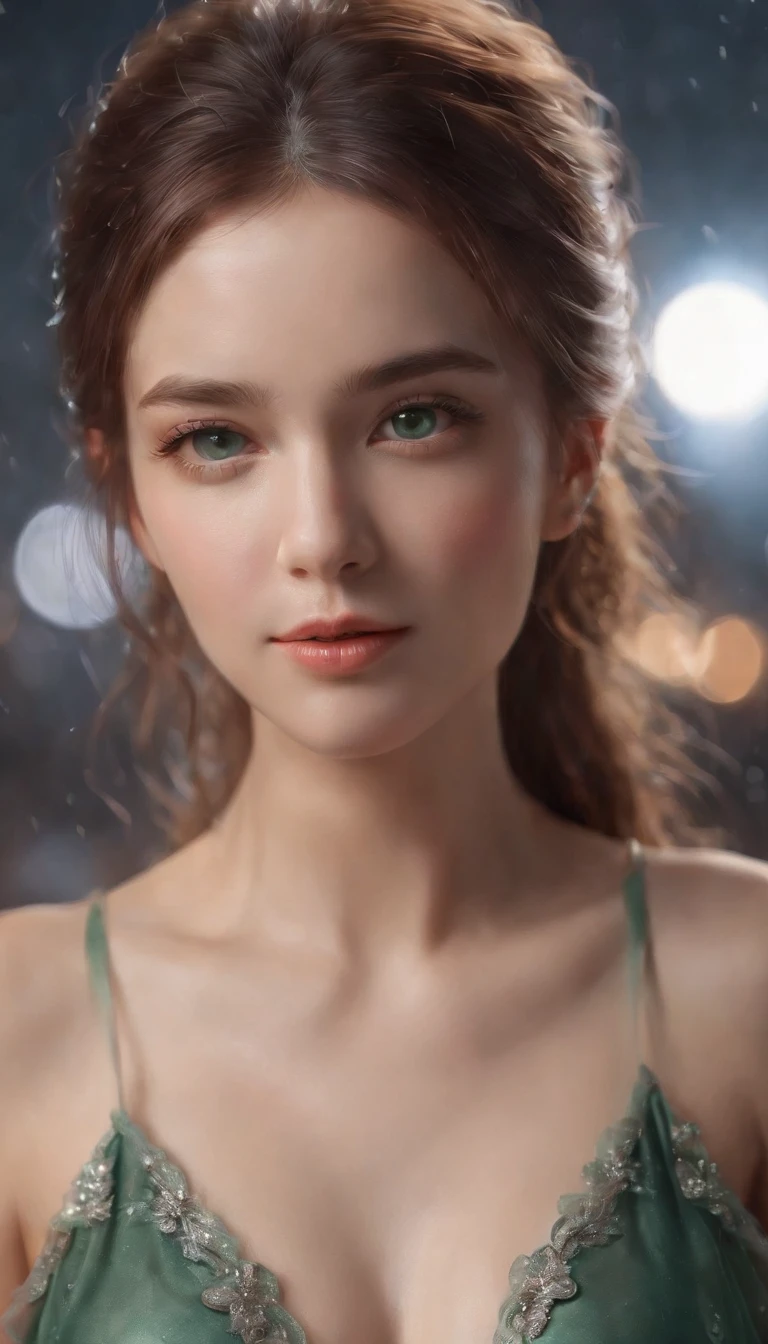 (Professional 3D rendering:1.3) of (Realistic:1.3) The most beautiful art in the world, Great place., Towering environment)), Full body 8k unity display, Action Shooter, skin pores, The light is very dark., Heavy Shading, Detailed, detailed face, (vibrant, photo-realistic, Realistic, breathtaking, dark, crisp focus, 10), (high-detail:1.4), digital painting, Octane display, art station, Concept Art, smooth, crisp focus, illustration, Nose Art, (loish:0.23), (Global Illumination, studio light, volumetric light), heavy rain, Particles float, ((Dark and ancient city background:1.3)),CGSesociety,Art Stations Random gestures, (An extremely delicate and beautiful work), (masterpiece), 1girls, Girl in shiny transparent dress, high-detail, Leaky waist, ponytail contorted, A charming expression, beautiful and clear eyes, green eye pupil, delicate necklace, delicate earrings, simple blurred background, extreme detail description, Beautiful, charming, ultra-fine painting, Subtle delicate face, Subtle shape, fine., Fine collarbones, Cute fine lips, Fine beautiful breasts, soft behind, mix4,(10, RAW photo, bestquality, masterpiece:1.2), (Realistic, photo-realistic:1.37),1girls,kawaii,city scape, nighttime, It's raining, wet, Professional lighting, photons mapping, radiosity, Physically Based Rendering,(Beautiful small hard:1.3),(Saw the head on the dress.:1.4),(glossy:1.5),(transparent:1.3),Blonde Hair.Full body