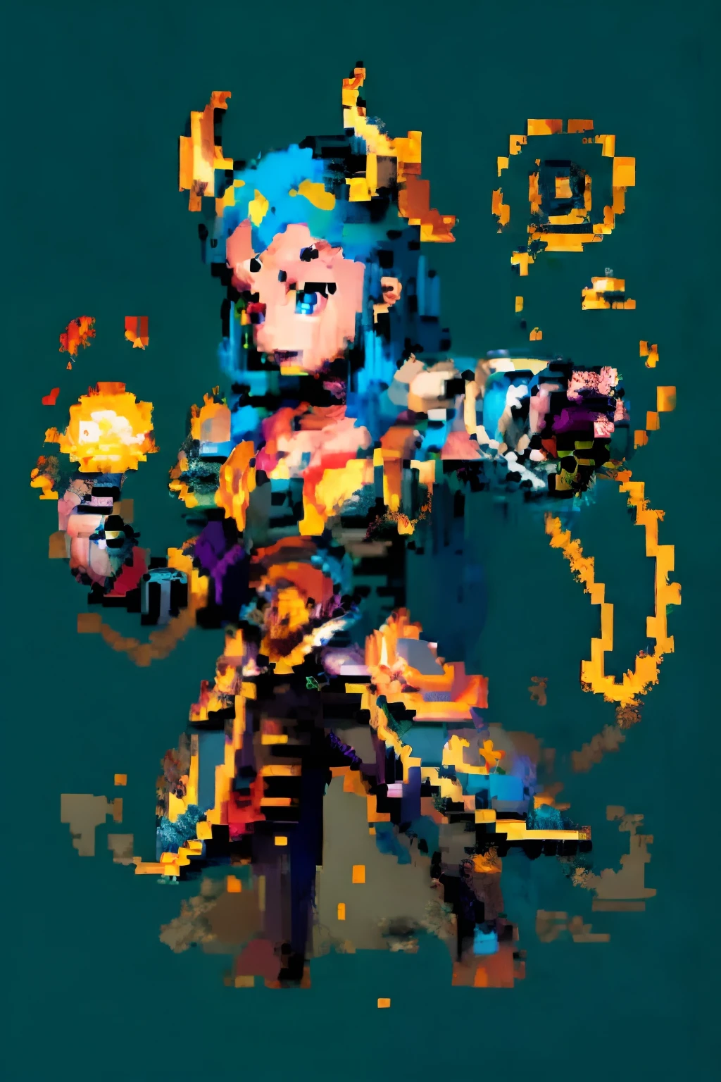 generate art for game called "Heroes of Mavia" transparent background.