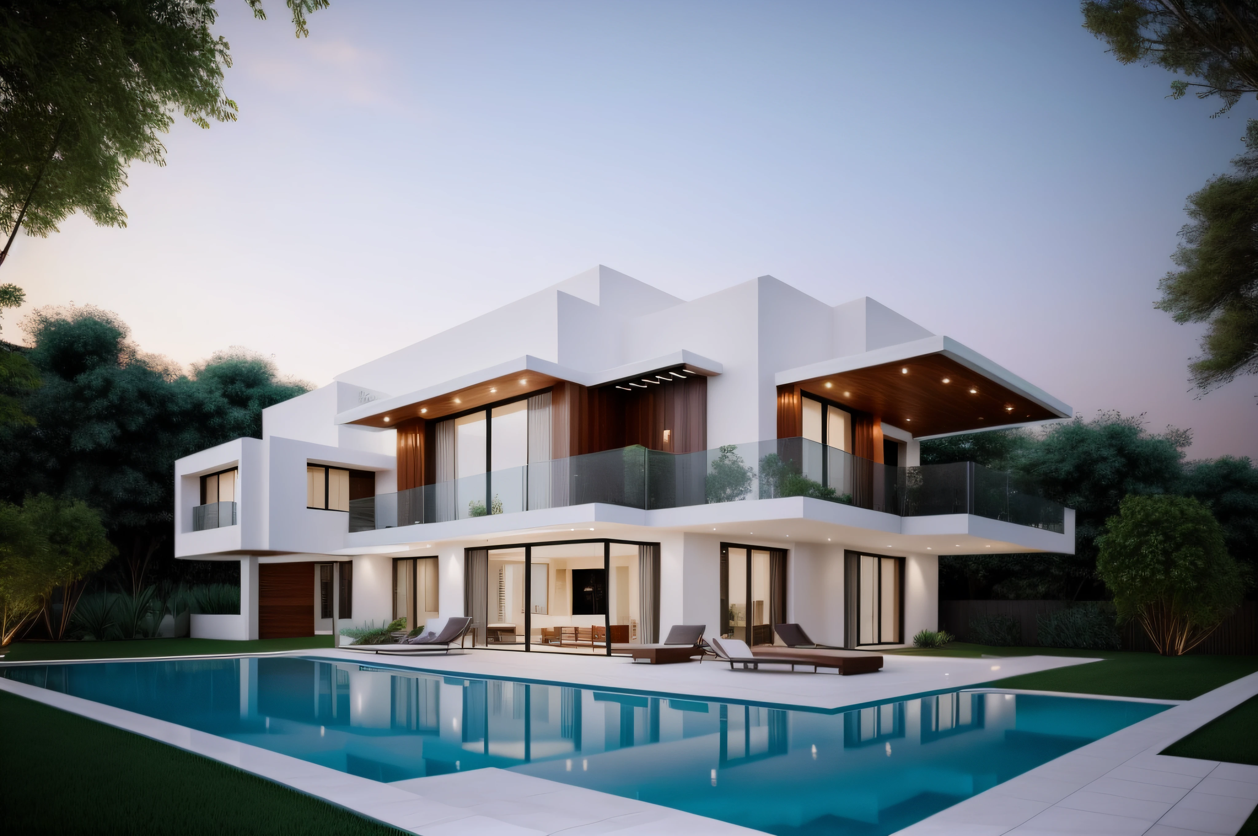 modern luxury house