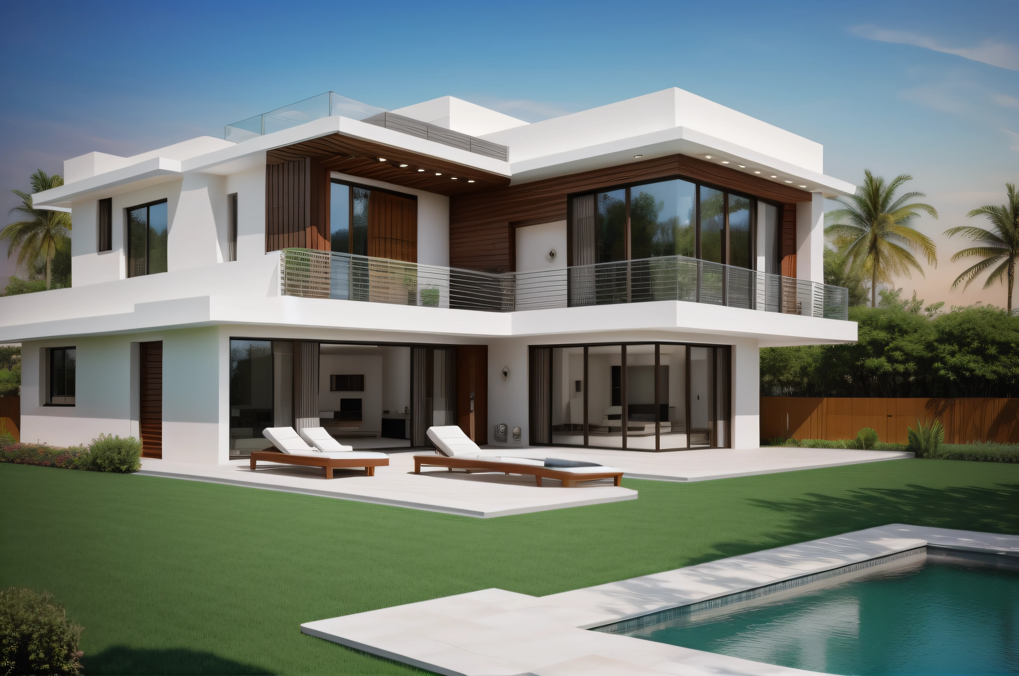 modern luxury house