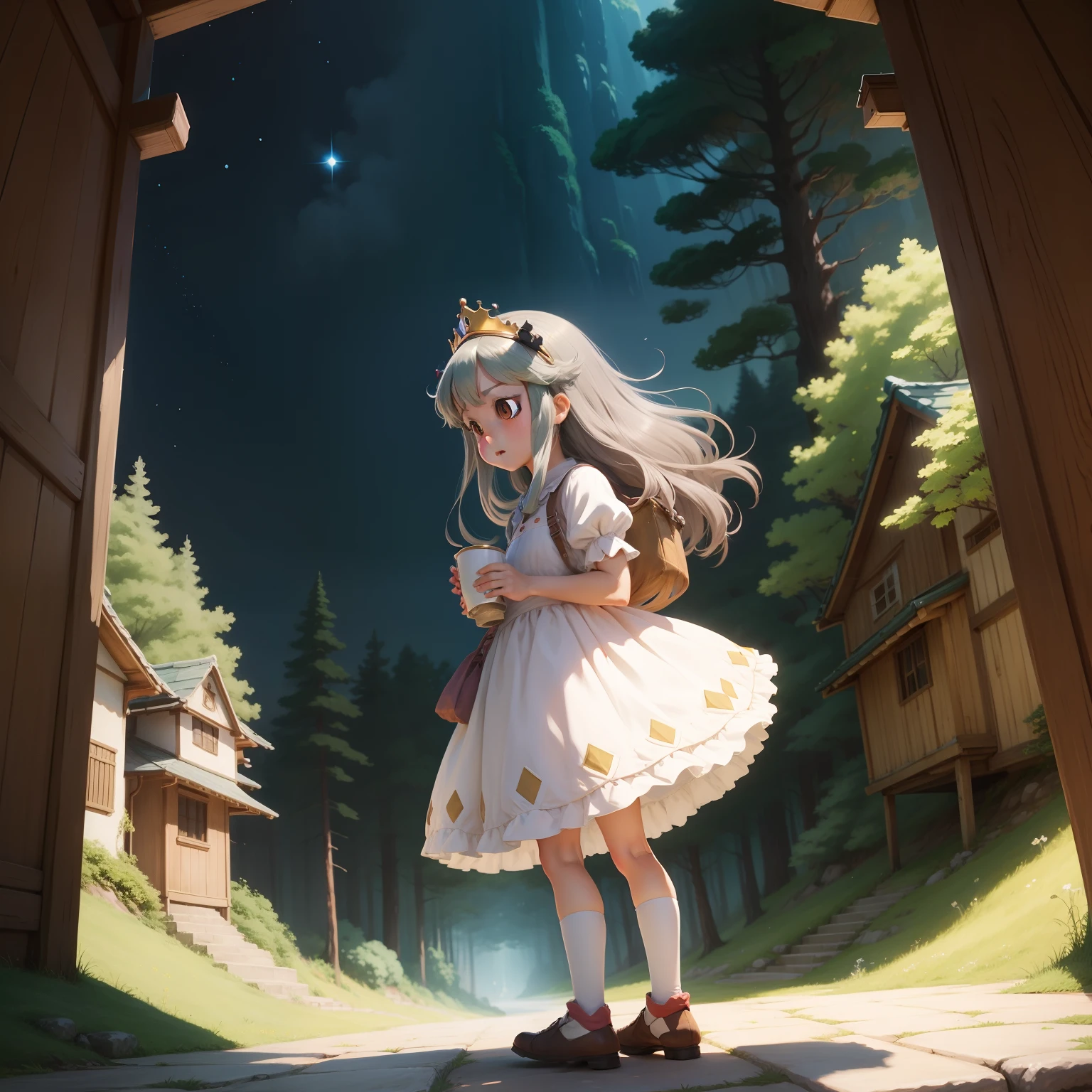 Princess monokoke Ghibli style