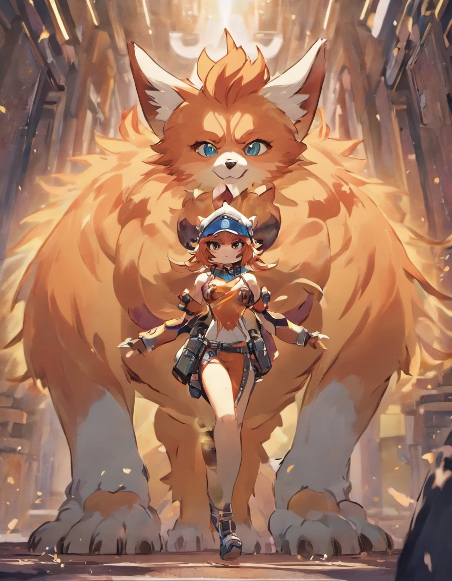 male people，Furry，anime character with a gun and a helmet on, an anthropomorphic cyberpunk fox, 《Intrepid Covenant》Jett in , from overwatch, POV furry art, red and cyan, jazza and rossdraws, as an overwatch character, echo from overwatch, anthro paw pov art, overwatch fanart, trigger anime artstyle，Barefoot paws