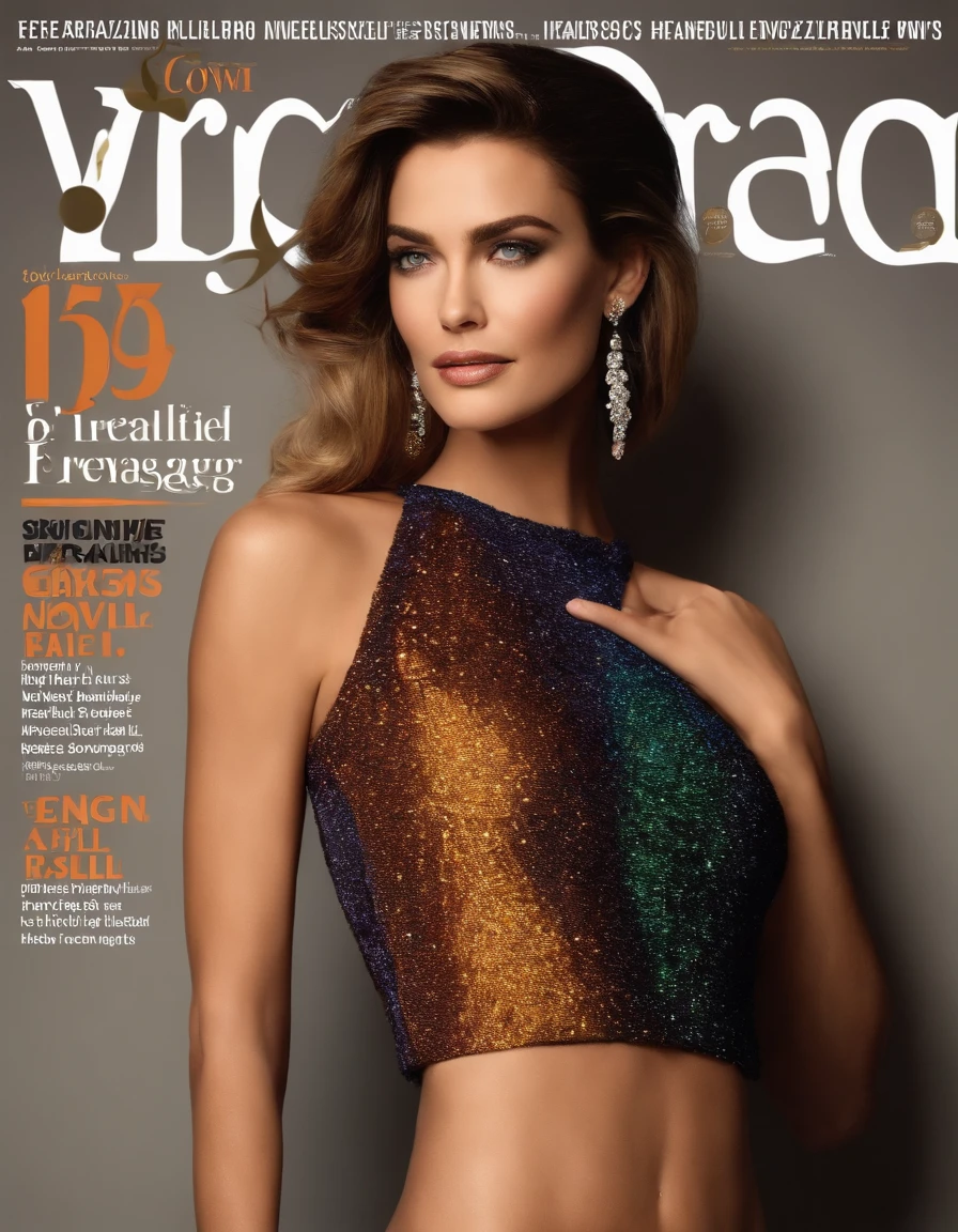 MagazineCover,virginKillerSweater, Side Chest, (Sleeveless:1.2), cleavage_Cutout,Naked back,From the side