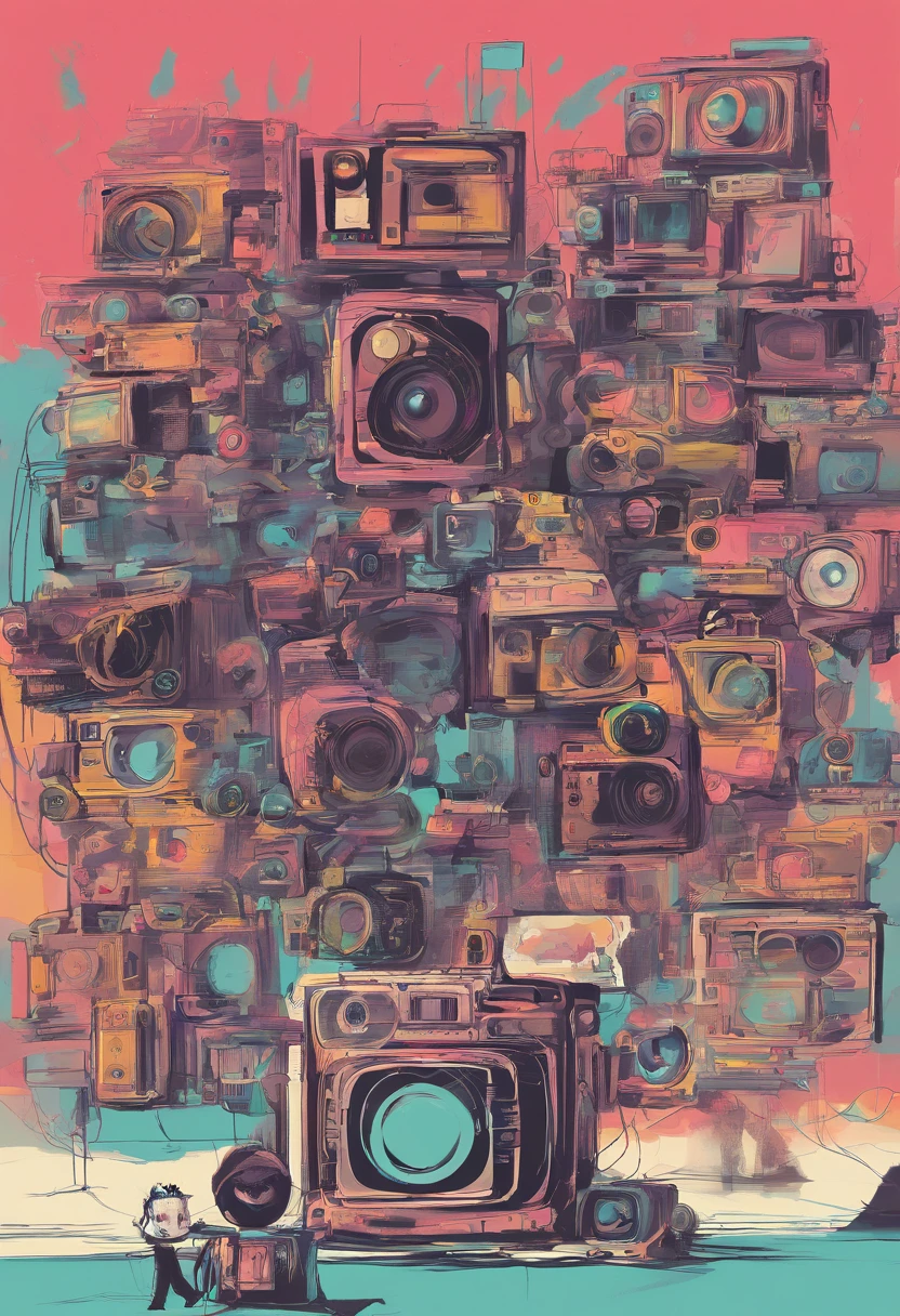 Major in Digital Media Technology,cameras,camera,Class,plethora of colors,Be positive
