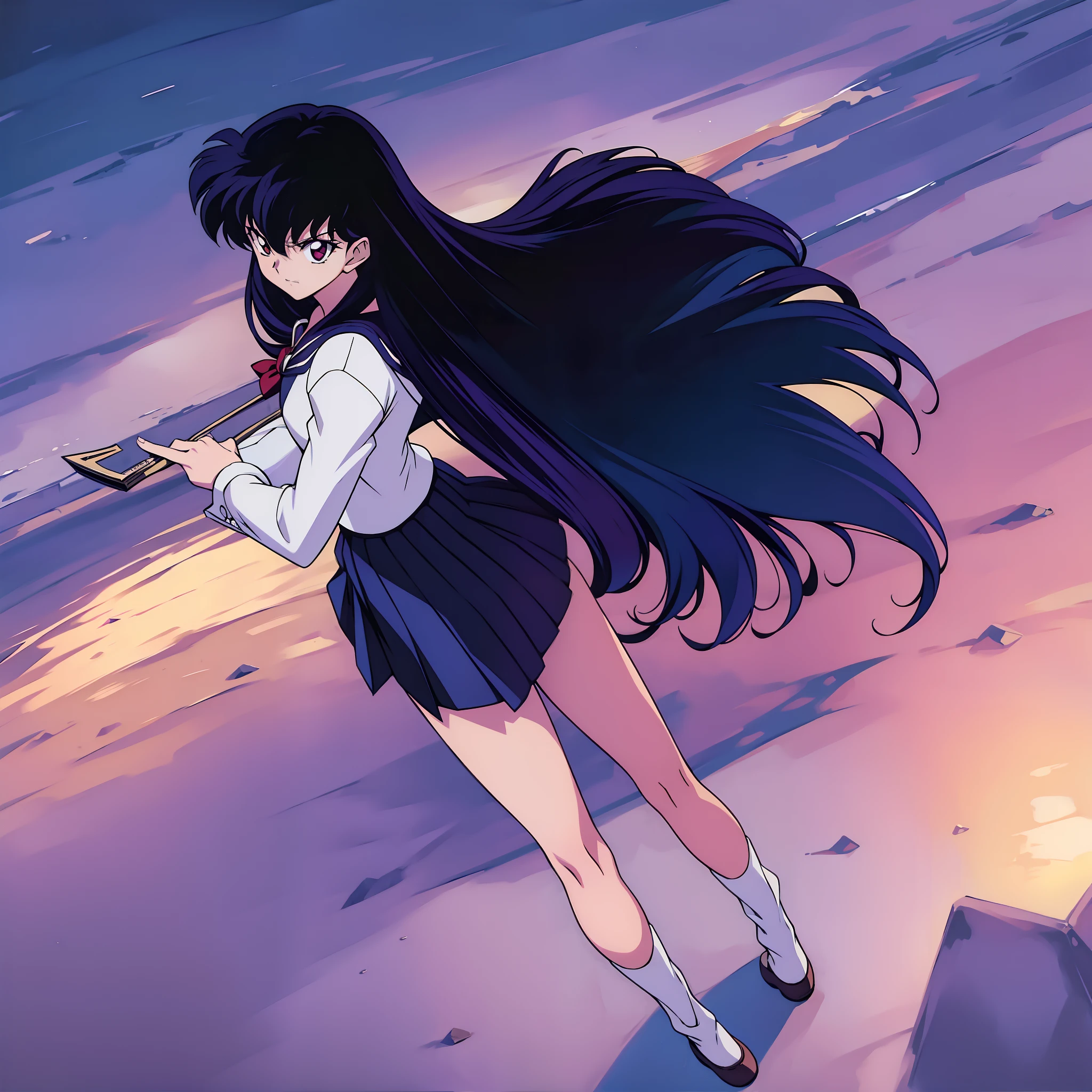 Kagome higurashi in tuxedo, formal, standing, wallpaper, Badass Butler