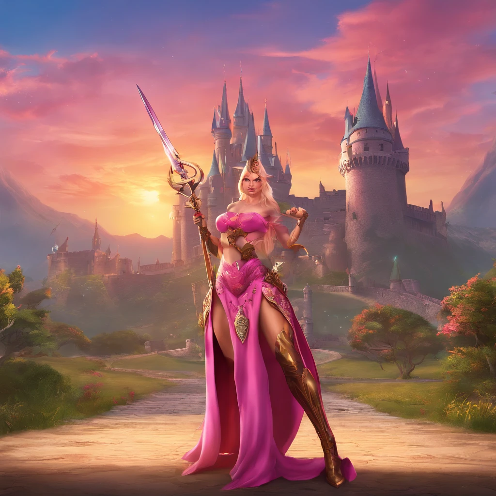 Rapunzel in League of Legends style