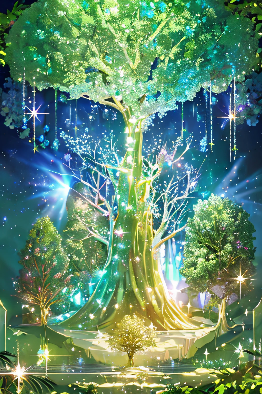 crystal-covered tree,sparkling branches and foliage,twinkling crystals,glowing tree trunk,shimmering tree canopy,dazzling crystals,sparkling tree,crystalline branches,glistening leaves,illuminated tree,glittering crystals,luminous tree,bejeweled foliage,glowing crystals,shining tree trunk,radiant branches,vibrant tree canopy,lustrous crystals,brilliant tree,shimmering leaves,splendid crystals,gleaming tree trunk,scintillating branches,glittering tree canopy,iridescent crystals,luminous tree,crystal-studded foliage,shimmering crystals