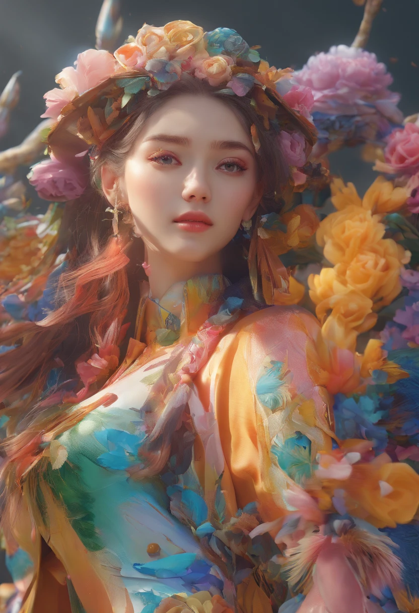 Girl in place related to interior decoration，Use virtual reality、Faria、cameras、camera、Painting related elements、UAVs、Mapping tools and other items，Used to take photos and create accurate 3D stereoscopic landscapes。 Unreal Engine 5, Cinematic, Color grading, Portrait photography, Ultra-wide angle, Depth of field, Hyper-detailed, beautifully color-coded, insanely details, Intricate details, beautifully color-graded, illusory engine, editorial photography , photoshoot, Shot on 70mm lense, Depth of field, degrees of freedom, 32K, Hyper-Resolution，More detail