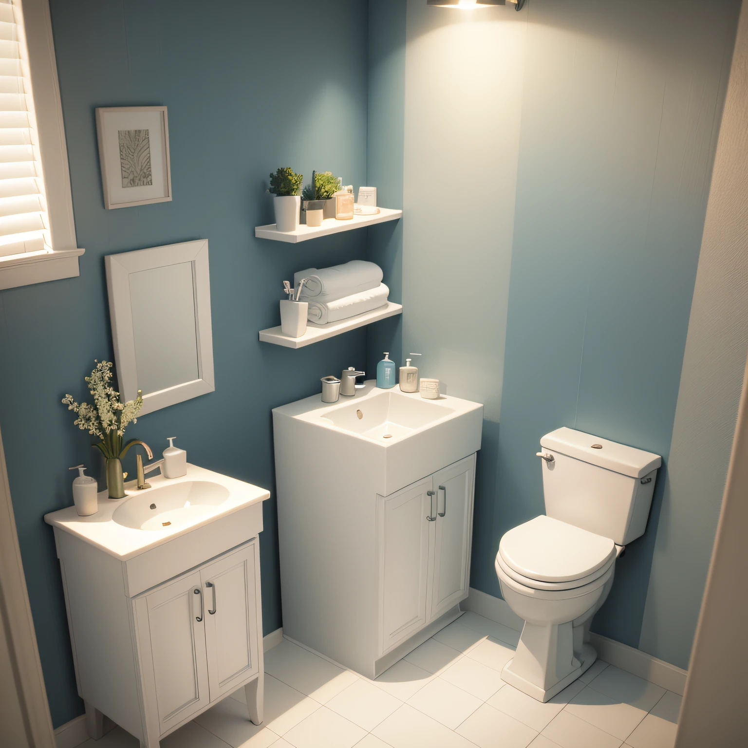 Small bathroom decor with  transform your small bathroom