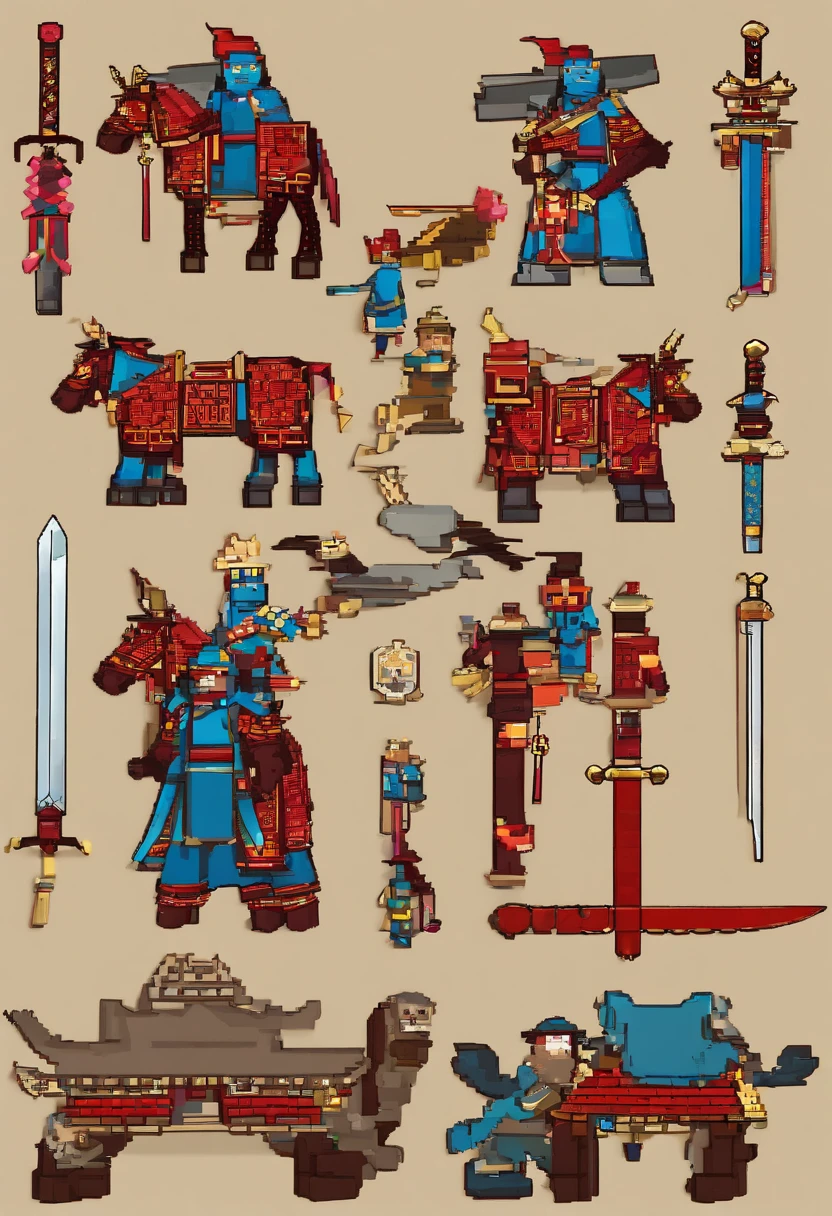 China-style,swordsmen,swordsman,Assassination on the run,long sword,super-fine,8K,Works of masters,Meticulous mechanical depiction,OC renderer,
