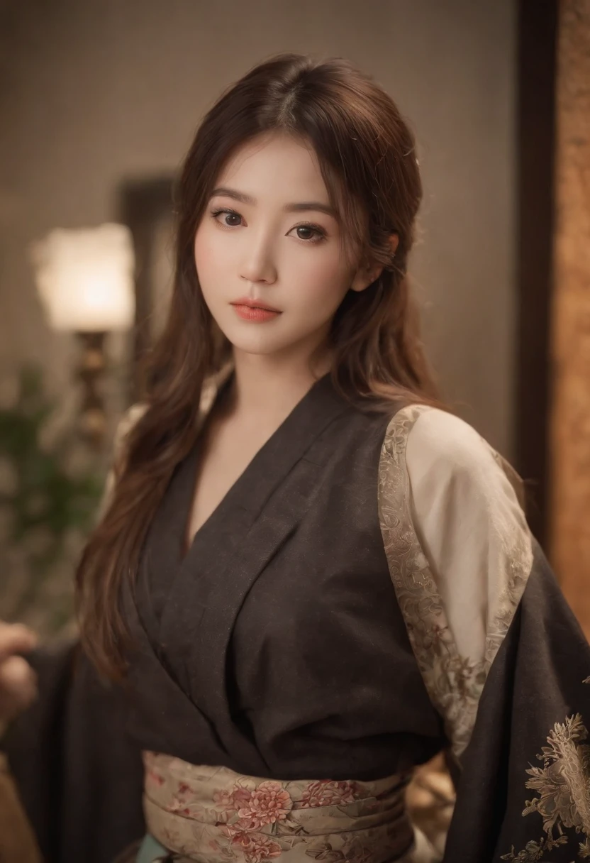 japanes，waifu，Erotic，cute little，Odious、My clothes are disheveled，traditional Japanese room，Immoral，Shyness，Functional，Beautiful，small tits