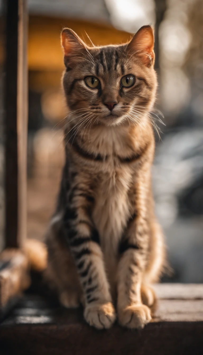 A cat
