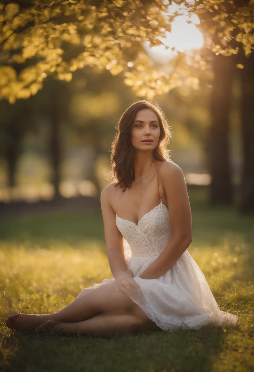 model photoshoot in the park, bokeh, (masterpiece, best quality, high resolution:1.4), 1girl, Photography, full Body, Realistic, (8k, RAW photo, best quality, masterpiece:1.2)