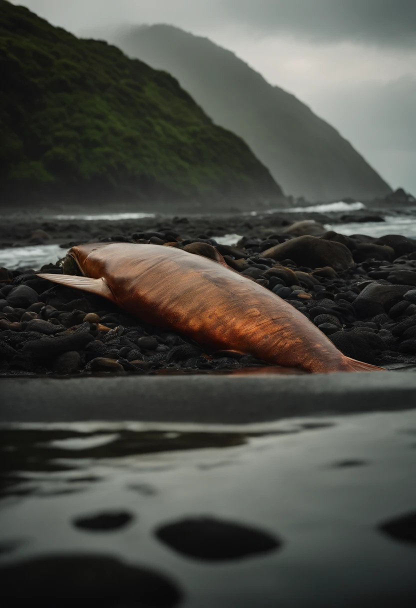 Pacific Ocean Pollution Nuclear Wastewater Japanese Marine Animal Carcasses Horror Darkness Day Beach Death Day Body Pain Loopholes Marine Animals Call for Help Floating Corpses in the Ocean Fish Death