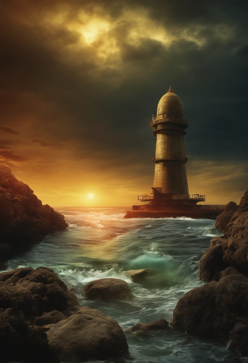 Nuclear radiation Nuclear wastewater Anti-poison Detoxification Zombie ruins Nuclear sewage Discharged into the sea Marine pollution Marine animal mutation