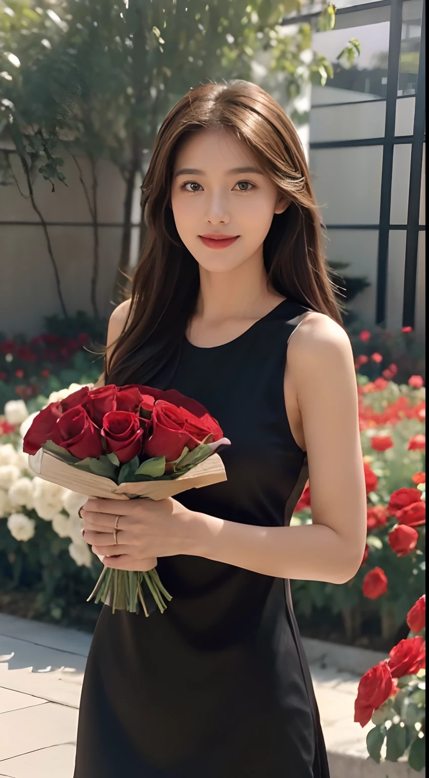 A red rose