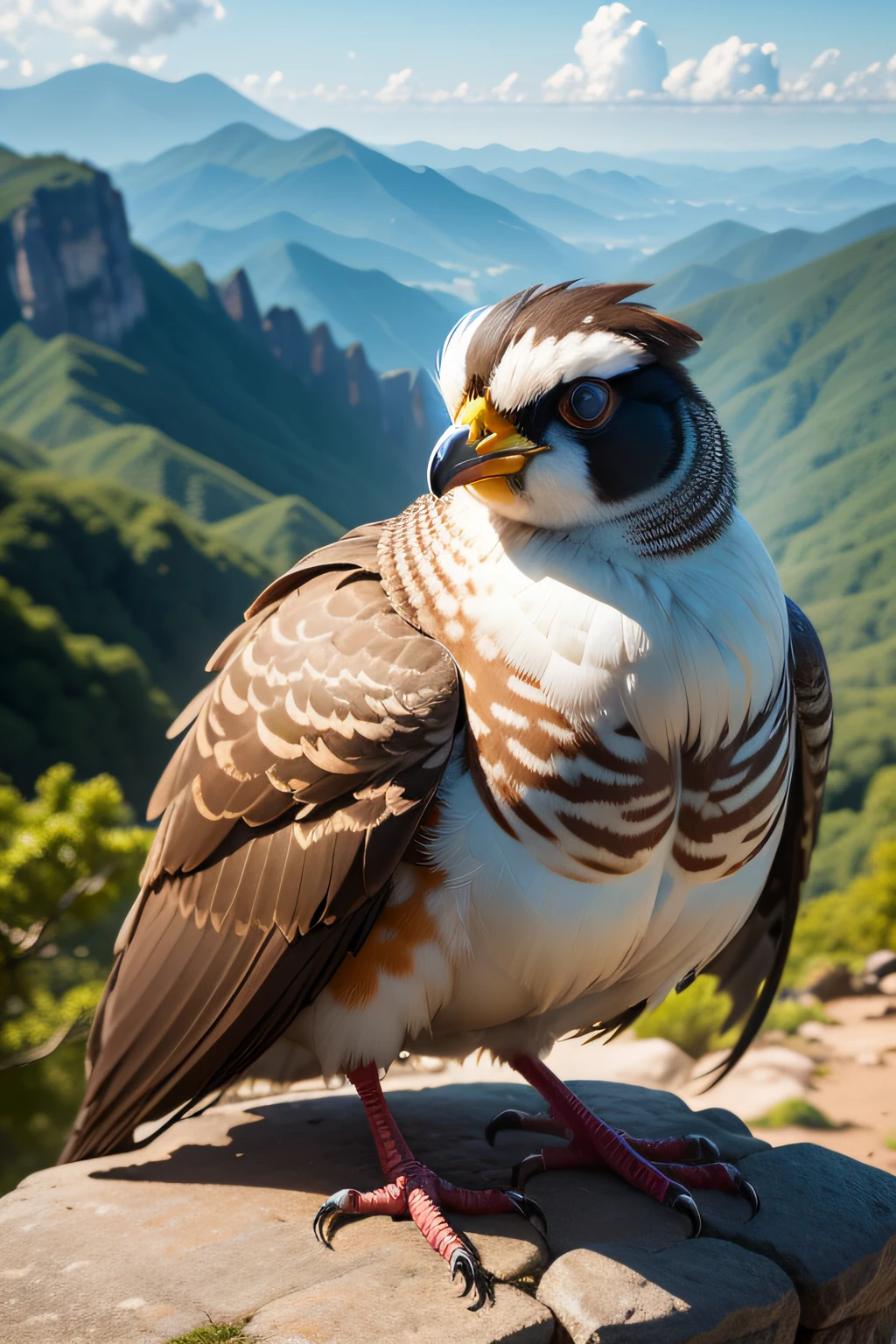 Yingshan,There is a species of bird in the mountains,It is shaped like a quail bird in general,It is a yellow body and a red mouth,The name is Fat Remains,People who eat its flesh can cure leprosy,It also kills parasites in the body