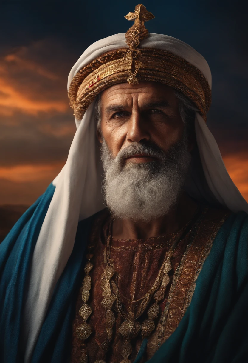 4k, 8K, 12k Abraham Father of the Nations Biblical Character