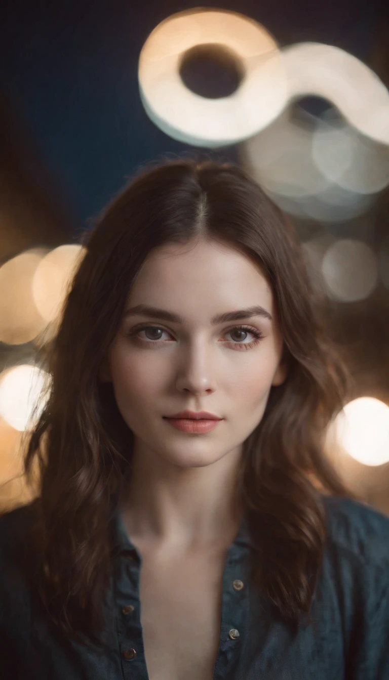 polaroid photo, night photo, photo of 24 y.o beautiful woman, pale skin, bokeh, motion blur