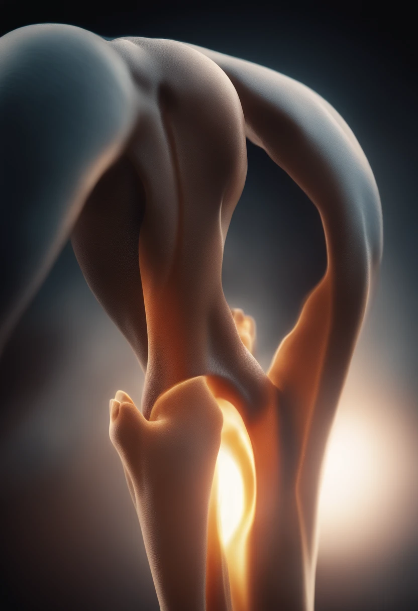 A medical image of a MCL joint illustration