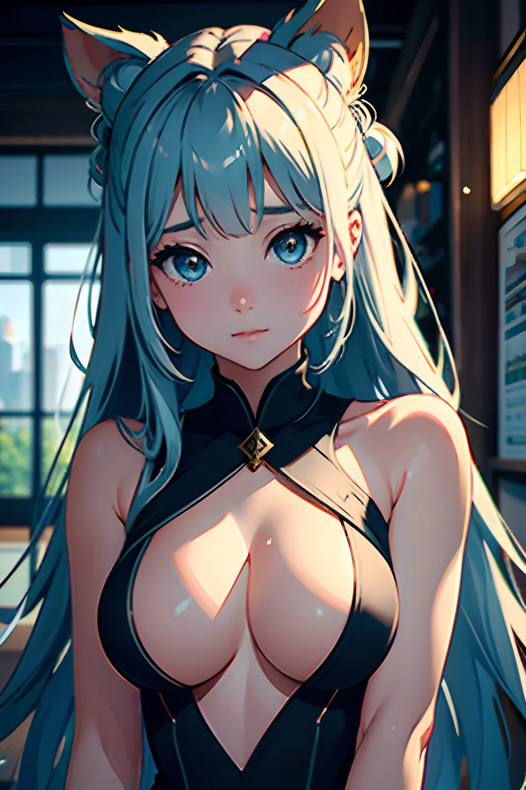 (the Extremely Detailed CG Unity 8K Wallpapers)、top-quality、独奏、1girl in、细致背景、beatiful detailed eyes、Bright pupils、(extremely delicate and beautiful)、(Beautiful and detailed eyes description)、ultra-detailliert、​masterpiece、))、Colossal tits、atlibrary、Doing the search