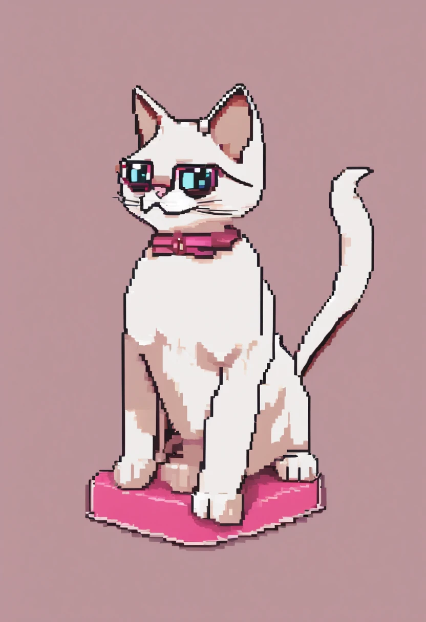 Cute kitten in pixel art,Kittens,Frolicking kitten,3D pixel art 4K wallpaper. Incredible pixel art details. Pixel art. steam wave. Detailed Unreal Engine pixel art,"Generate cute kitten pixel art,This kitten is bright in color.,Hope you're in an adorable pose,Although any cat breed does not matter,if possible, Drawing a kitten with big eyes"
