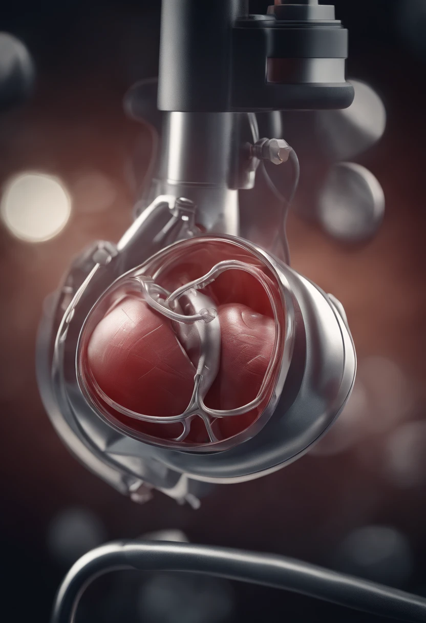 Heart Valve Replacement, medical illustration