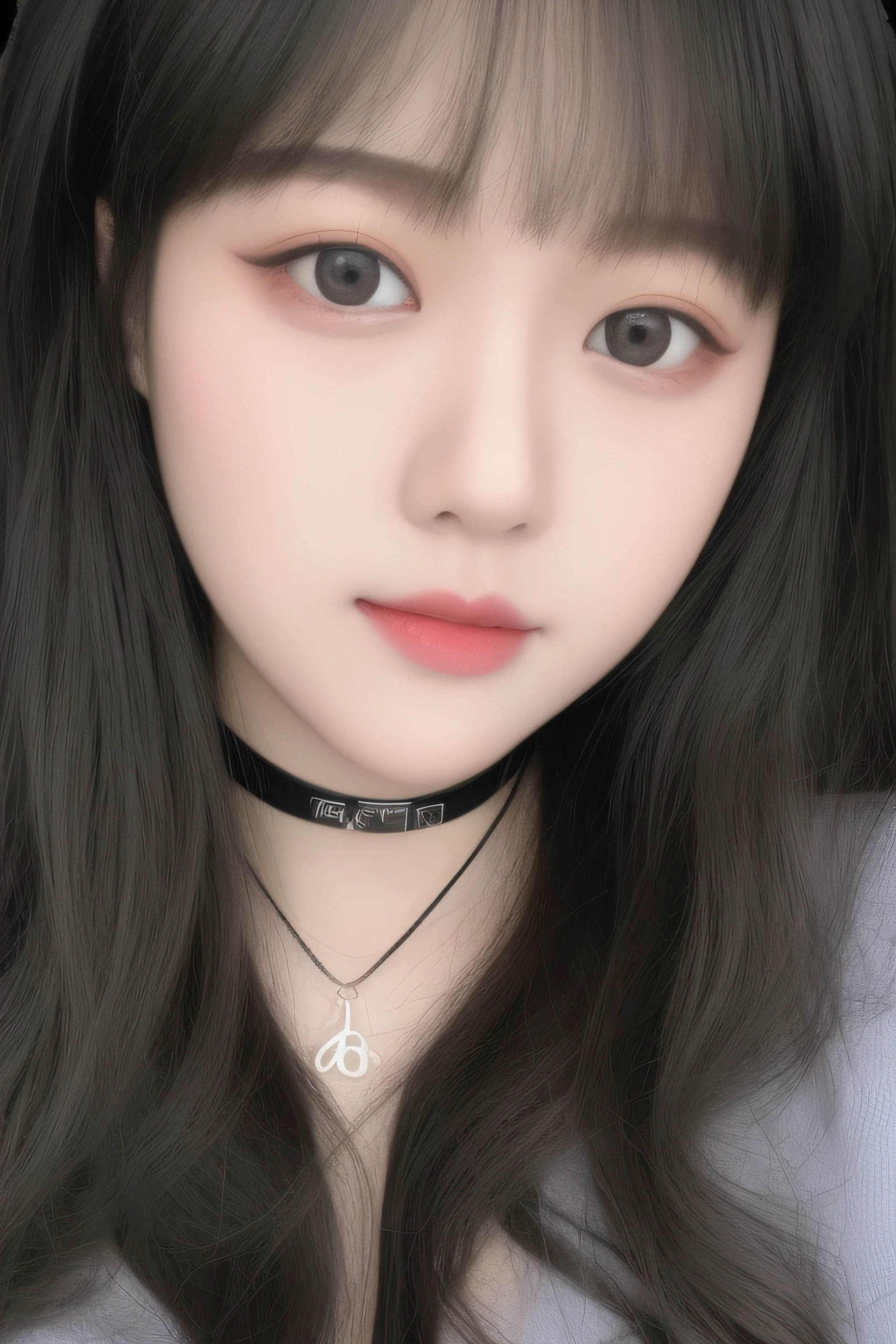 Best quality、tmasterpiece、A high resolution、1girll、Porcelain dress、hair adornments、choker necklace、jewely、pretty  face、Physically、Large breasts、mesmerizing eyes、Tyndall effect、realisticlying、Shadow Studio、edge lit、bicolor lighting、（highdetailskin：1.2）、8K, Ultra HD、Digital SLR、softlighting、high high quality、volumettic light、sneak shot、photore、A high resolution、4K、8K、The background is blurred out，