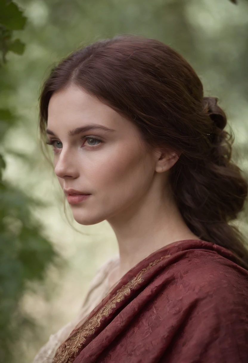 (((A deep reddish scar runs through his left cheek))) peau claire, Women about 19 years old, Cheveux gris naturels, Yeux verts distinctifs, Porter Cole, mince et gracieux,, beau, Candlelight in a medieval atmosphere, Mise au point ultra nette, Realistic shooting, Moroccan women's caftan clothing in the Middle Ages, tetradic color (cicatrice:1.4)
