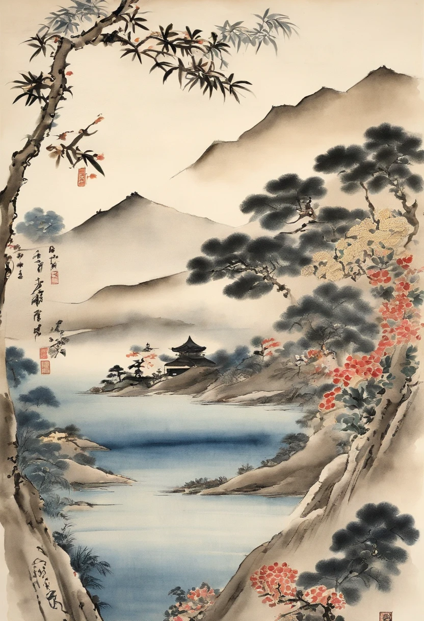 without background、simple background、Best Quality, Kitagawa Utamaro's style, ukiyoe painting,