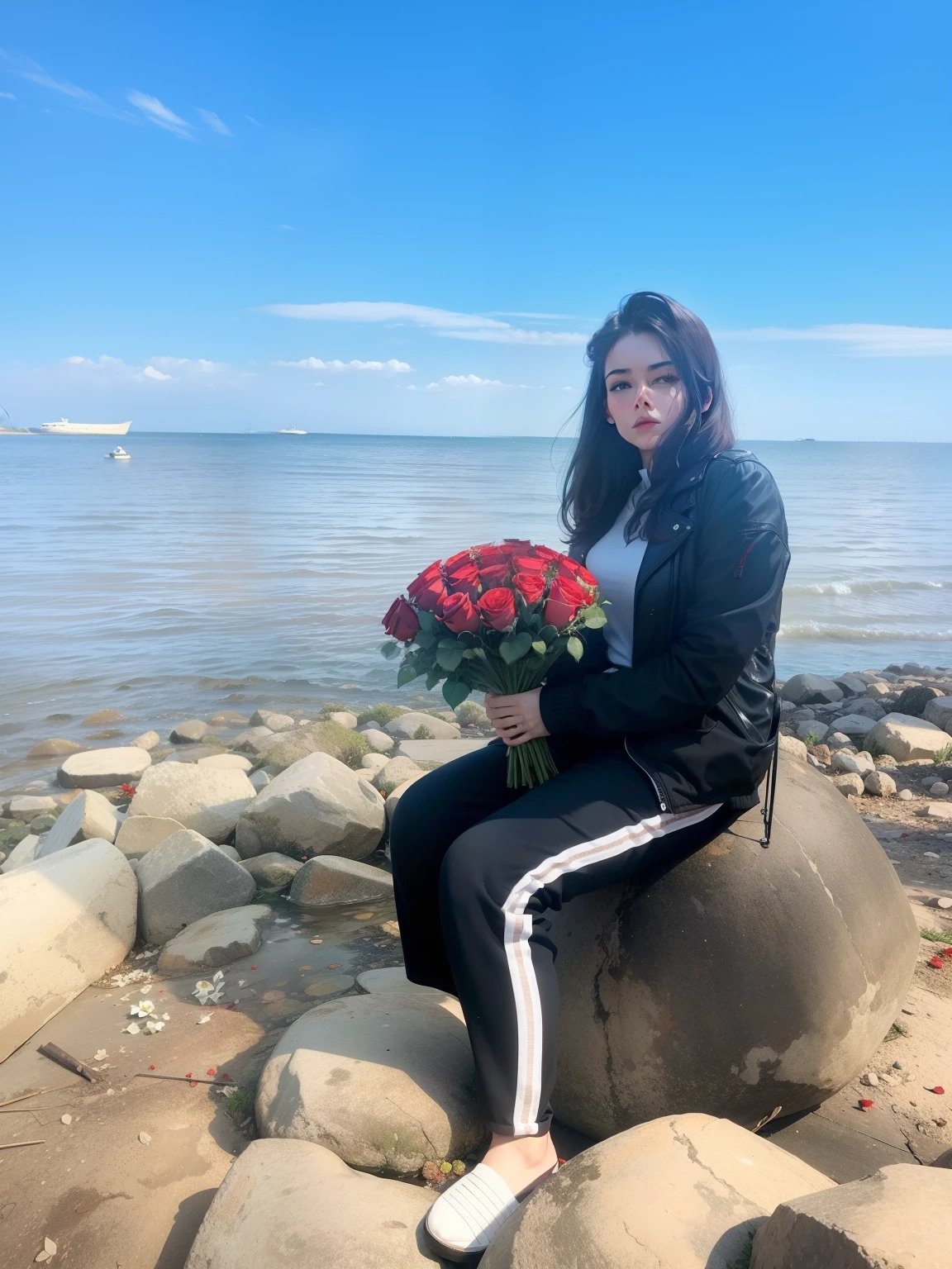red roses, Flowers, bouquet