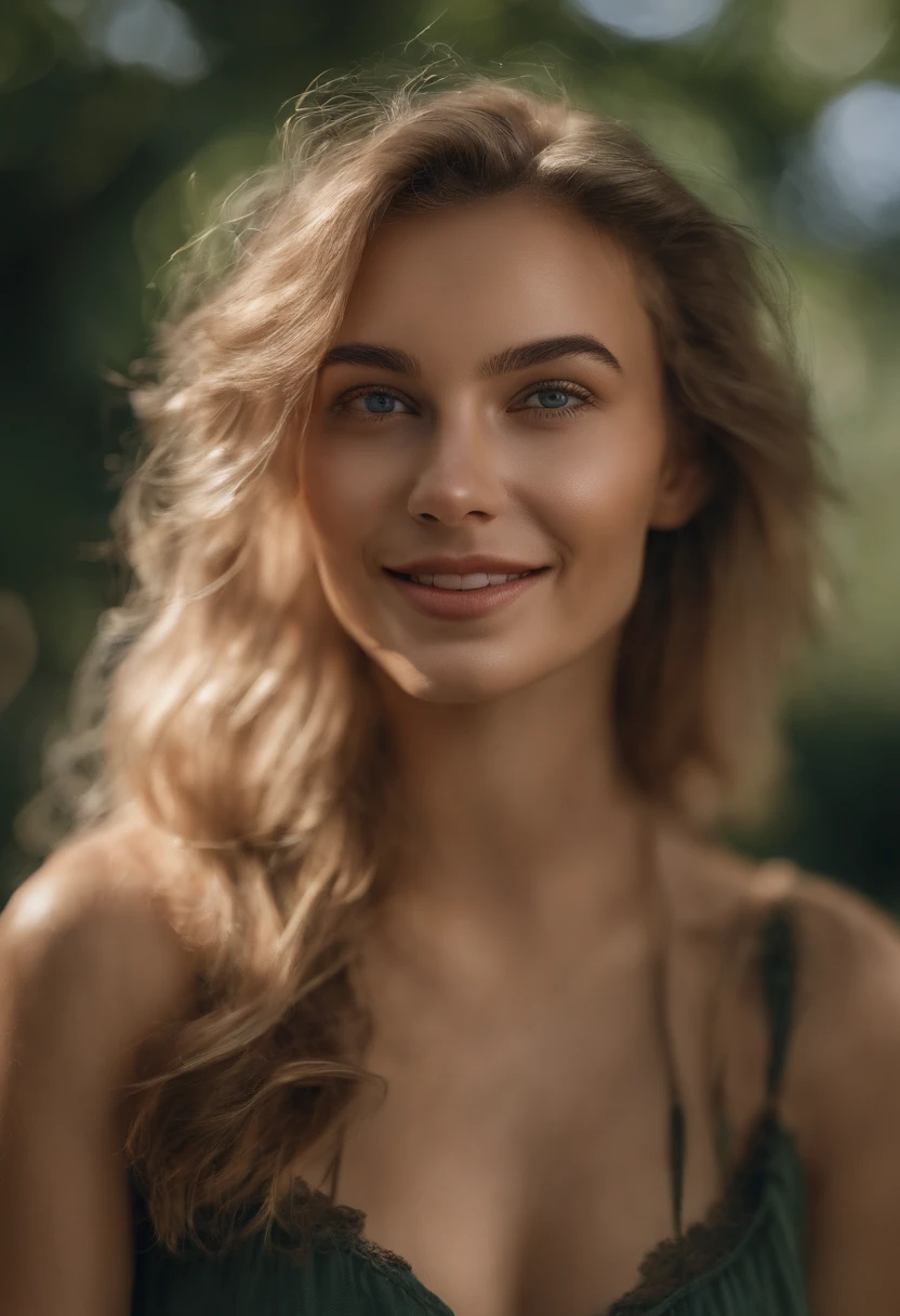 .RAW, analog, Nikon Z 85mm,((best quality)), ((Meisterwerk)), ((realistisch)),Weit weg vom Kamerabild, Gorgeous Russian woman, blond, 18 Jahre alt, Posieren an einem Strand, Dessous tragen Petite, Smile with visible teeth, ((small boobs)), Komplizierte Details, Highly detailed, Scharfer Fokus, Professionell, 4K, god rays, Handmodell, Atemberaubende braune Augen, klein,strong chin, large branch, dnot, defined jawline, huge, strong cheekbones, high cheekbones, large eyes,. Great Face Projection Highres, detailed facial features, Hohe Detailgenauigkeit, Scharfer Fokus, glatt, Extrem detailliert, Foto_\(Ultra\), fotorealistisch, realistisch, Nachbearbeitung, Max. Detailgenauigkeit, Rauhigkeit, wirkliches Leben, Ultra realistisch, Fotorealismus, 8K UHD, SEMI-SILHOUETTE Licht, Slawisches Gesicht, langes Blon-Haar, beautiful hair, Echtes Gesicht Gesicht