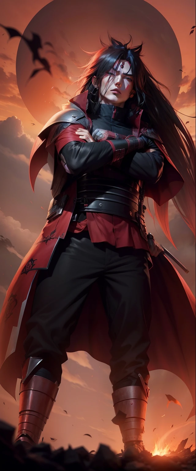 Madara uchiha with real face