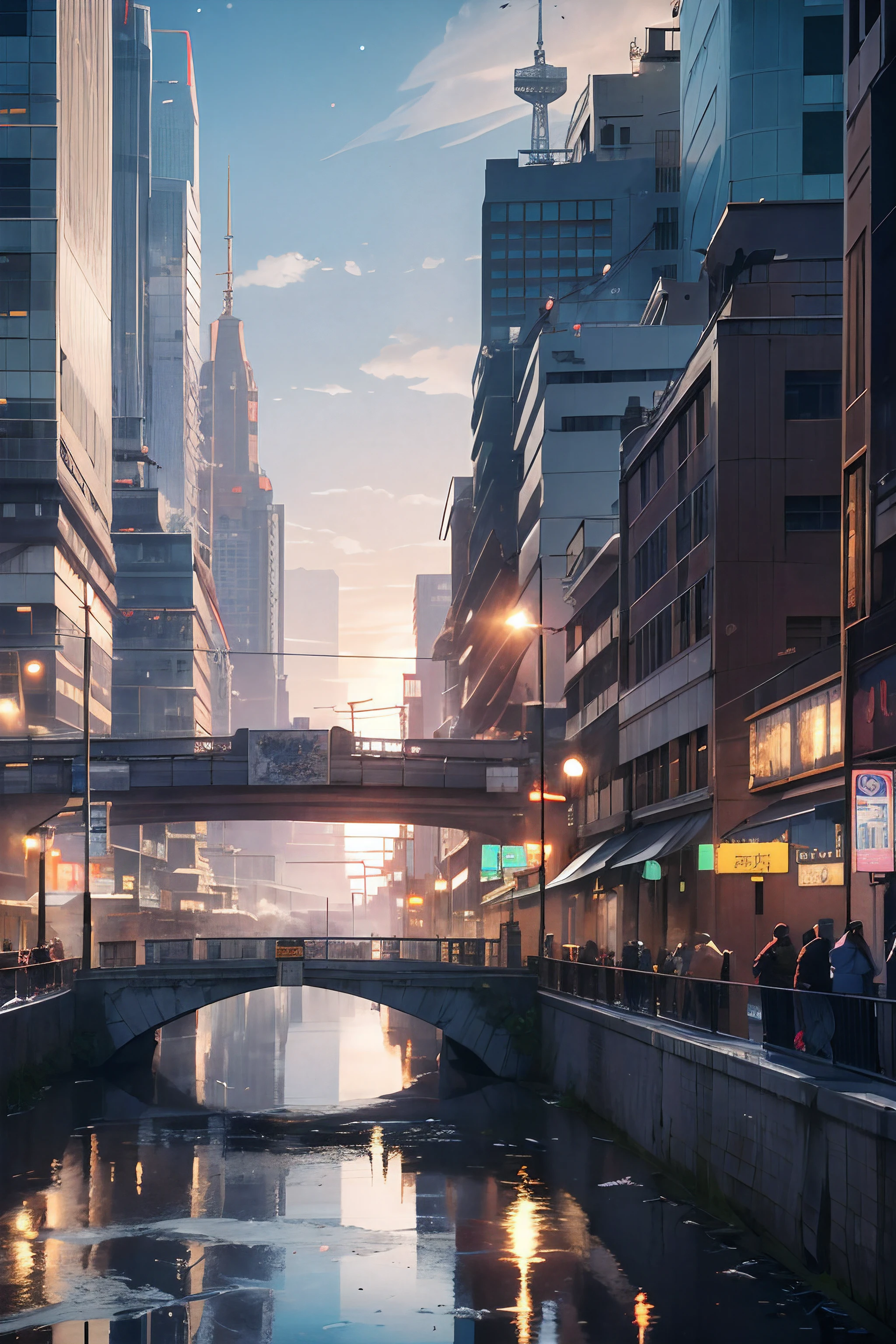 map、parchment、absurderes、ultra res、ultra-detailliert、(bokeh dof:1.8)、More accurate depiction of buildings、Beautiful depiction、(steampunc:1.8)、A megacity where the magical science of steampunk developed、lensflare、Reflectors、Prism Light、Wind-blowing effect、Anime style、。.。.。.。.3D、Skyscraper、Bustling street、Highway、Stations and trains、Car、a river、Huge construction、Desolation and darkness、Development and decline、miscellaneous、the chaos、steam、brass、gear、Watches、Overhead view、