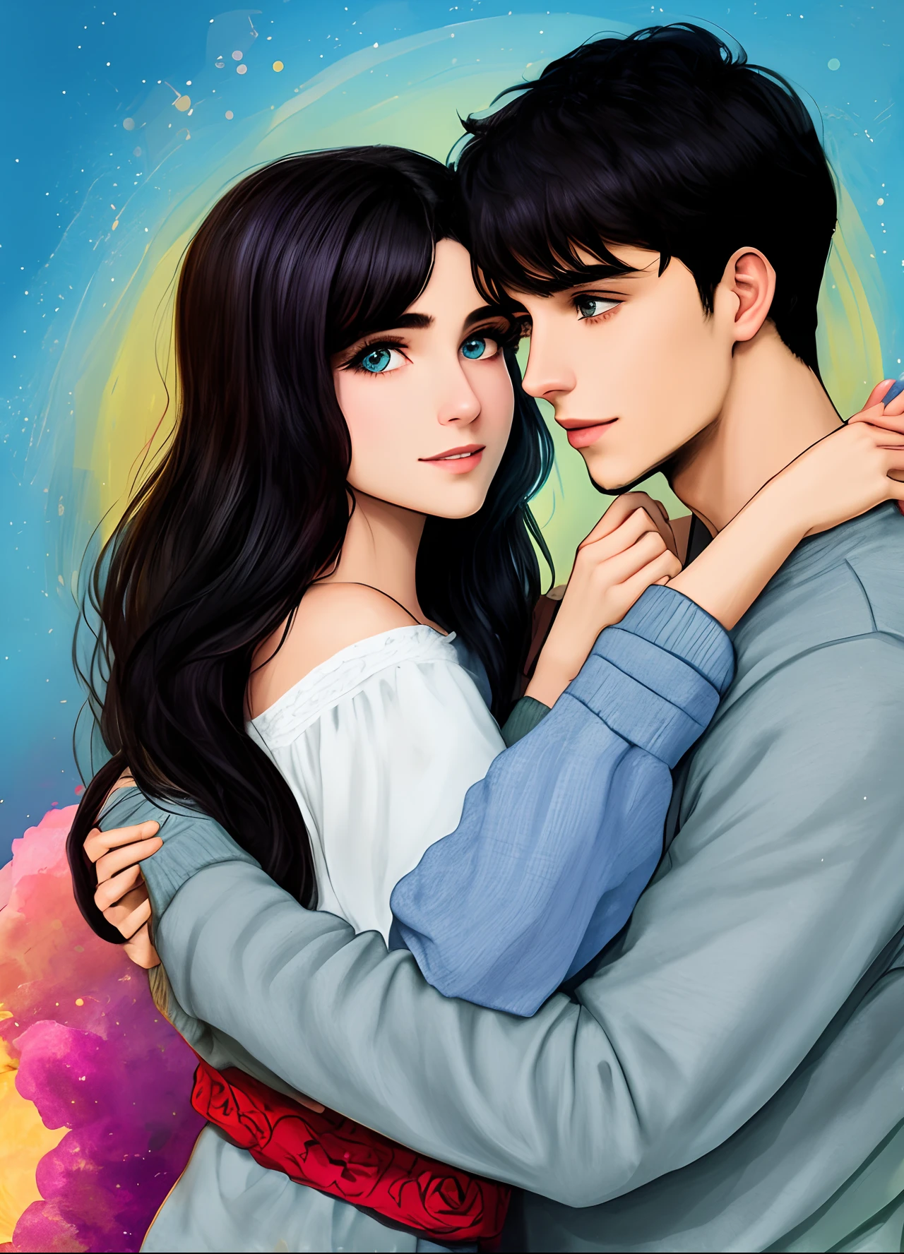 Aylx Lima
Momomaru
Create
Requests
Copy prompts
Draw a scene of two beautiful young men embracing each other。O primeiro tinha cerca de 25 anos.、Ele tem um alto, corpo tonificado e musculoso.、Her blue eyes and black hair are attractive.。He's charismatic」O outro tinha cerca de 23 anos.、With a lean body for an average height、Blonde hair and green eyes are characteristic.。na faculdade、Apaixonado e curioso nas artes、has a brilliant positive character。There is a strong trust and a deep bond between the two.、Apoiando e reconhecendo a todos。The scene that is、Desenhe com um belo fundo da lua ilustracao de casal da escolar asiatico casal de prle morena castanha