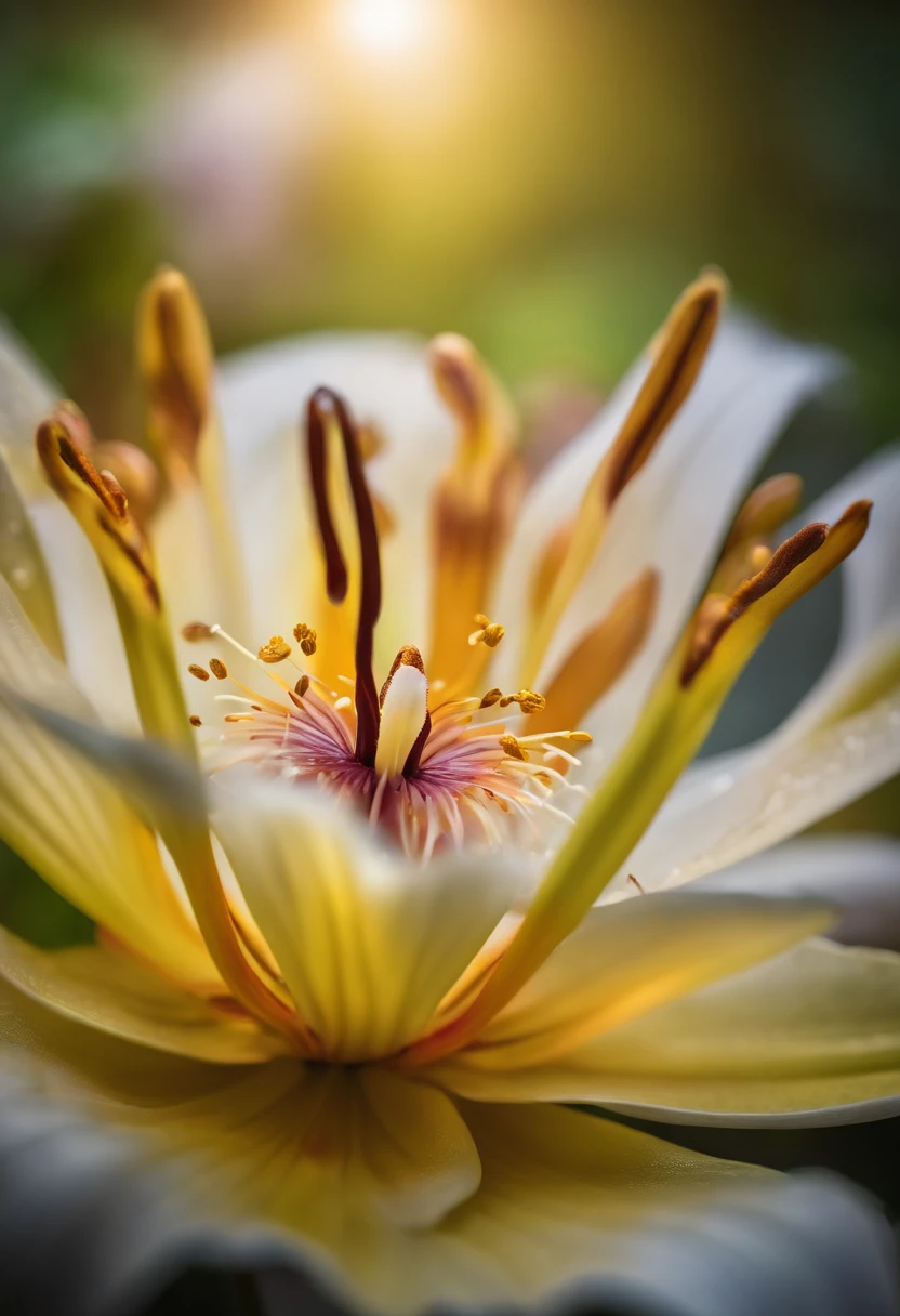 beautiful garden of lily, Miki Asai Macro photography, close-up, hyper detailed, trending on artstation, sharp focus, studio photo, intricate details, highly detailed, by greg rutkowski