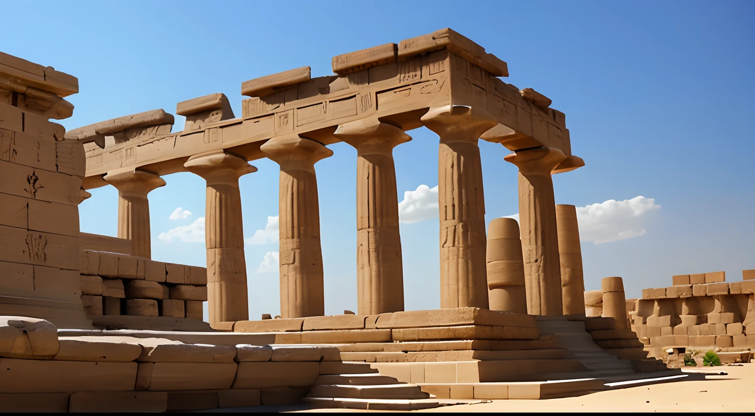 Egyptian temple