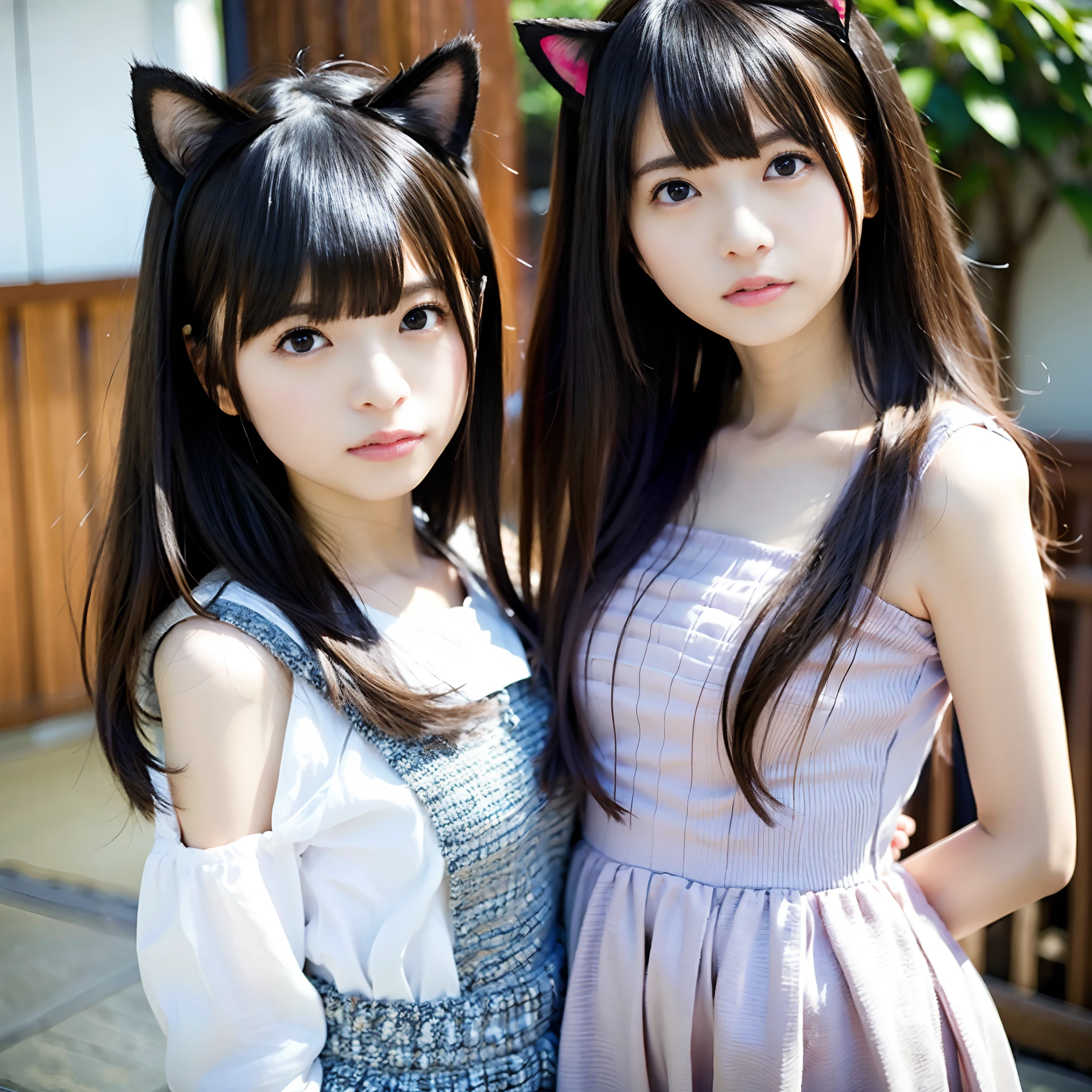 cat ear、Beautie、Beautuful Women、idol、cute little、Beautiful fece