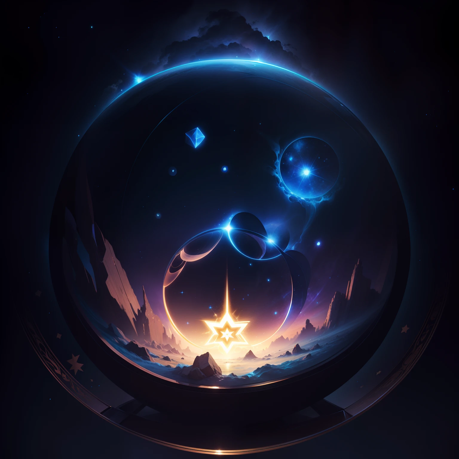 Shiny Gemini symbol