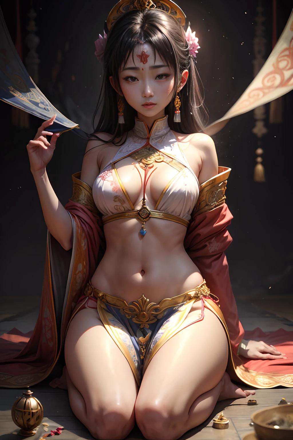 Amitabha, hallucination