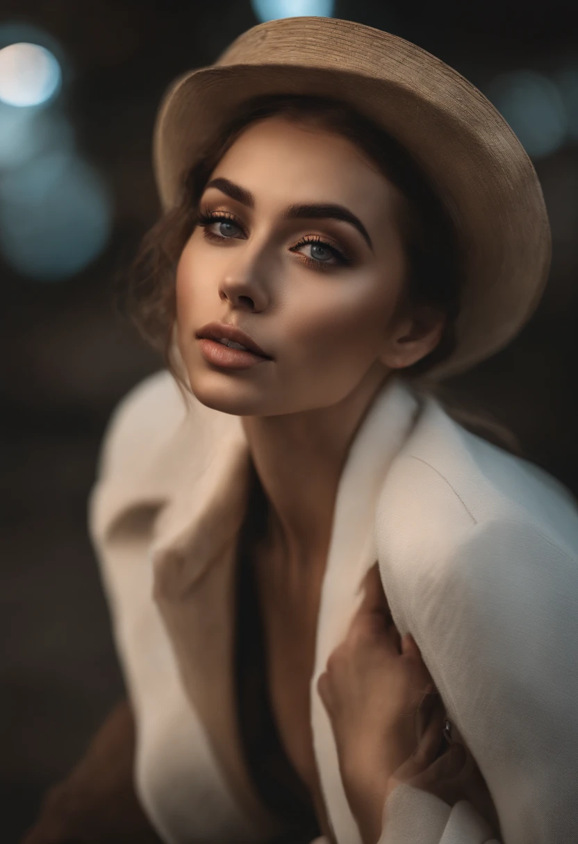 8k, master part, Fotografia RAW, best quality, fotorrealista, papel de parede CG Unity 8k altamente detalhado, profundidade de campo, Cinematic light, Reflexo da lente, ray tracing, (extremely beautiful and charismatic face, beautiful lips, Olhos bonitos), rosto intrincadamente detalhado, (pele ultra detalhada), 1 Homem, na natureza, em sombras profundas, macho europeu bonito, Kpop idol, 1 masculino, (corpo muito forte e musculoso:1.3), (looking up at the audience), (grande olhar determinado) :1.3), (Mangas), (noite da cidade da moda, noite escura, neon signs, Fundo desfocado), moda noite de rua, (pessoas nas costas:1.3), lindos brincos, Pulseiras, colar, knee tights, olhos claros, ambulante, (pale skin), (olhos grandes), virada para a frente, (tiro na parte superior do corpo), (uma roupa folgada:1.3), (brown hair), (Roupas Bosh, (transparent), (looking up at the audience:1.3) muito forte ,, virando as costas, (tiro nas costas), transparent, medium-sized hips.