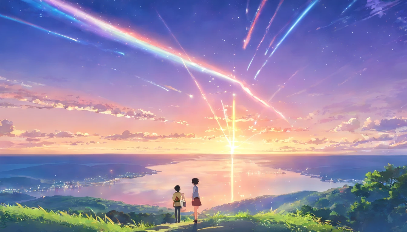 (obra prima) cena do anime your name, kimi no na wa