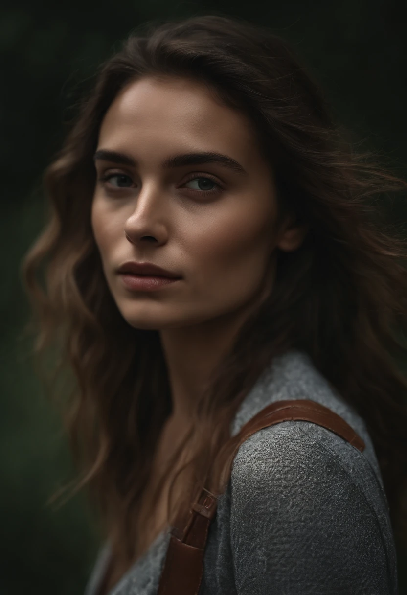 (Close-up, fotografia editorial de uma mulher de 21 anos), (Rosto altamente detalhado:1.4) (sorrir:0.7) (fundo dentro escuro, Moody, estudo privado:1.3) Pov, Directed by: Lee Jeffries, Nikon D850 |, filme fotografia de stock ,4 Kodak Portra 400 ,camera f1.6 lentes ,cores ricas ,hyper realistic ,textura realista, dramatic lighting , cinestill 800,